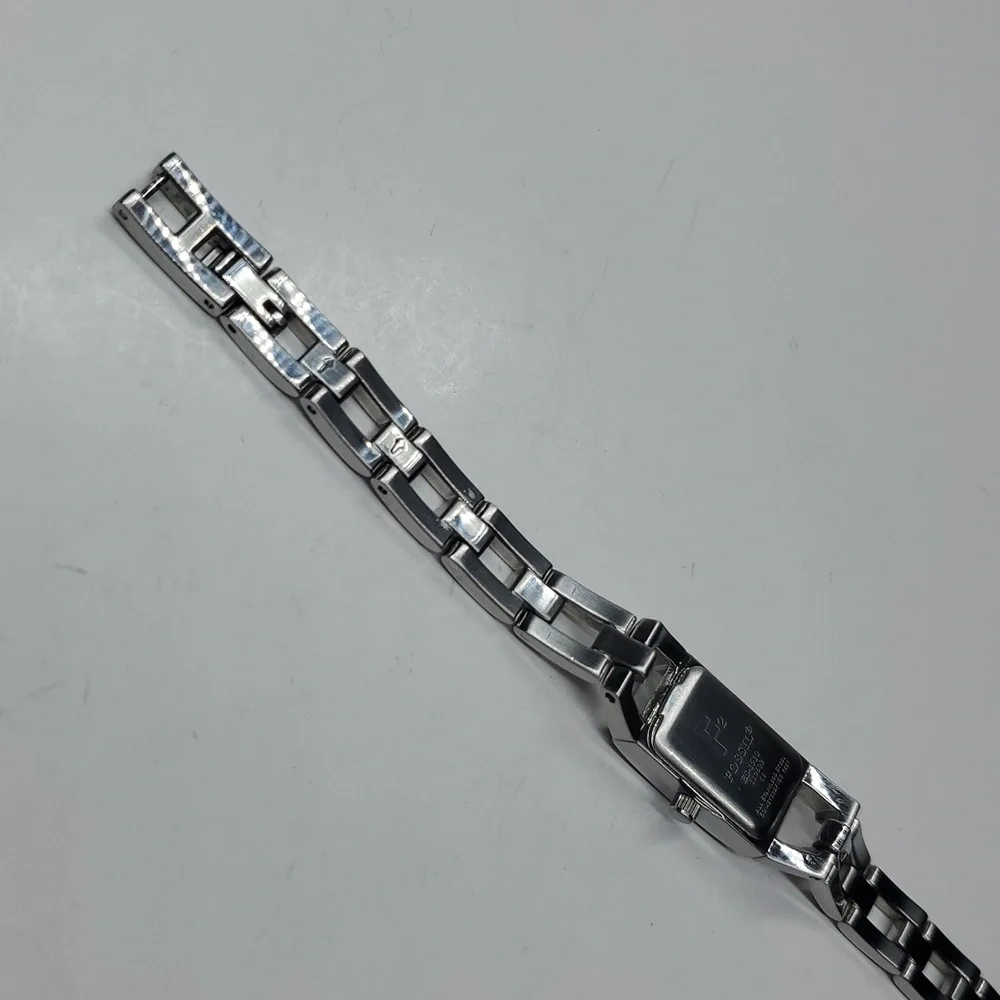 Vintage Fossil F² Watch ES1510 Silver Stainless Steel Watch
